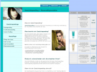 Screenshot des Blogs Gesichtspeeling