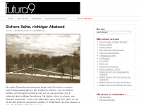 Screenshot des Blogs Futura9