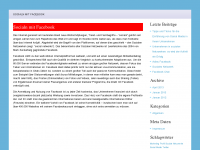 Screenshot des Blogs querverweis