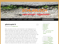 Screenshot des Blogs taggedanken