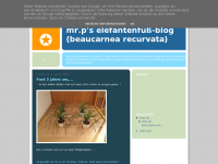 Screenshot des Blogs Elefantenfuß Blog