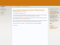 Screenshot des Blogs Aristipposian Kaffeejournal