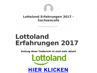 Screenshot des Blogs Sachsencafe