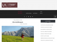 Screenshot des Blogs Wellness Hotel im Salzburger Land