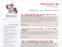 Screenshot des Blogs telcoscout