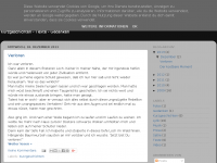Screenshot des Blogs Lyrische Prosa