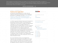 Screenshot des Blogs Scrutograph
