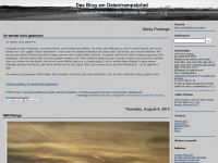 Screenshot des Blogs Das Blog am Datentrampelpfad