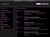 Screenshot des Blogs SaschDaily