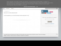Screenshot des Blogs Anime-Streamworld
