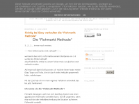 Screenshot des Blogs Richtig bei ebay verkaufen