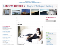 Screenshot des Blogs JAZZ mein DEUTSCH
