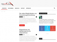Screenshot des Blogs Der Medien Blog