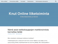 Screenshot des Blogs Eisbär Knut Blog