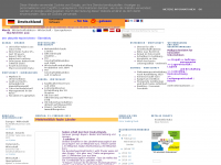 Screenshot des Blogs Wirtschaft – Deutschland