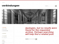 Screenshot des Blogs Verbindungen