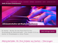Screenshot des Blogs Alleinunterhalter Baffy Scorpion