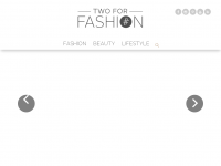 Screenshot des Blogs Two for Fashion