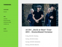 Screenshot des Blogs Fanmania