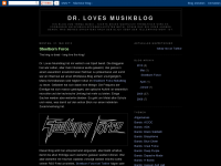 Screenshot des Blogs Dr. Loves Musikblog