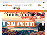 Screenshot des Blogs http://www.outdoor-renner.de/