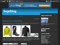 Screenshot des Blogs Blauwasser Blog