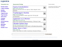 Screenshot des Blogs roughdraft