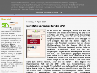 Screenshot des Blogs Skyline Nachrichten