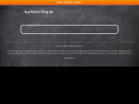 Screenshot des Blogs Buchbote-blog.de