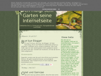 Screenshot des Blogs Den Holgi sein Garten seine Internetseite