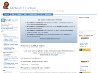 Screenshot des Blogs Gestatten Eschner, Michael, D. Eschner