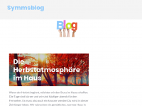 Screenshot des Blogs Symm´s Blog