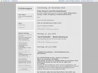 Screenshot des Blogs Burnout bewältigen-Erfahrungen eines Betroffenen