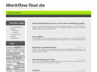 Screenshot des Blogs Workflow Tools