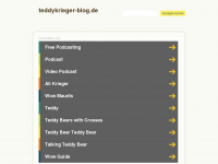 Screenshot des Blogs Podcast-Blog