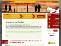 Screenshot des Blogs belauscht.de