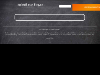 Screenshot des Blogs Cocktailstar Blog