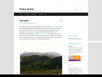 Screenshot des Blogs Weg – Erzaehlungen und Reisetips