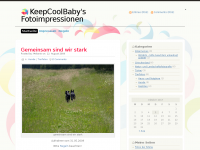Screenshot des Blogs Keepcoolbaby’s Fotoimpressionen