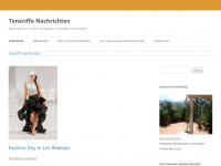 Screenshot des Blogs Teneriffa Nachrichten – mittendrin und genial lokal