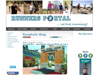 Screenshot des Blogs runnersportal
