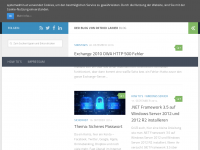 Screenshot des Blogs systemadmin.at