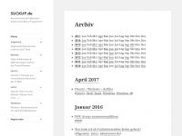 Screenshot des Blogs Mein IT-Blog