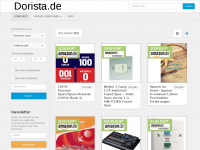 Screenshot des Blogs Doris´neues Blog