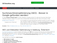 Screenshot des Blogs Online Marketing Blog
