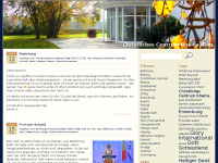 Screenshot des Blogs Christliches Centrum Rhema Blog