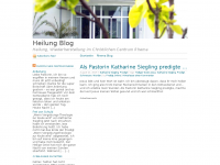 Screenshot des Blogs Heilung Blog
