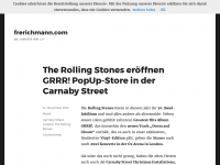 Screenshot des Blogs frerichmann.com
