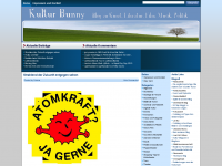 Screenshot des Blogs Kultur Bunny
