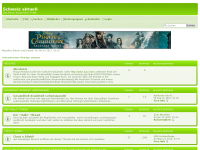 Screenshot des Blogs schweiz Aktuell